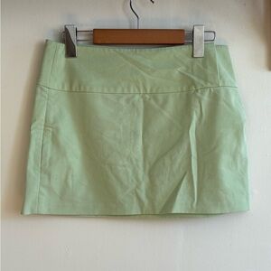 Sunday’s Best Wendy Mini Skirt – Size 4 (sagebrush green)| Aritzia